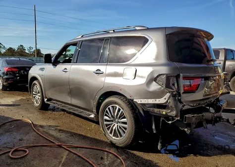 2021 Nissan Armada Sl from USA, damaged, VIN JN8AY2BAXM9373275
